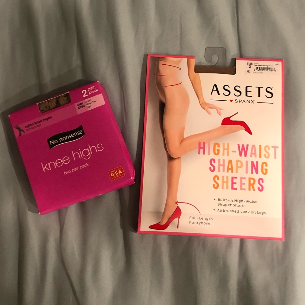Spanx high waist shaping tights size 2 new